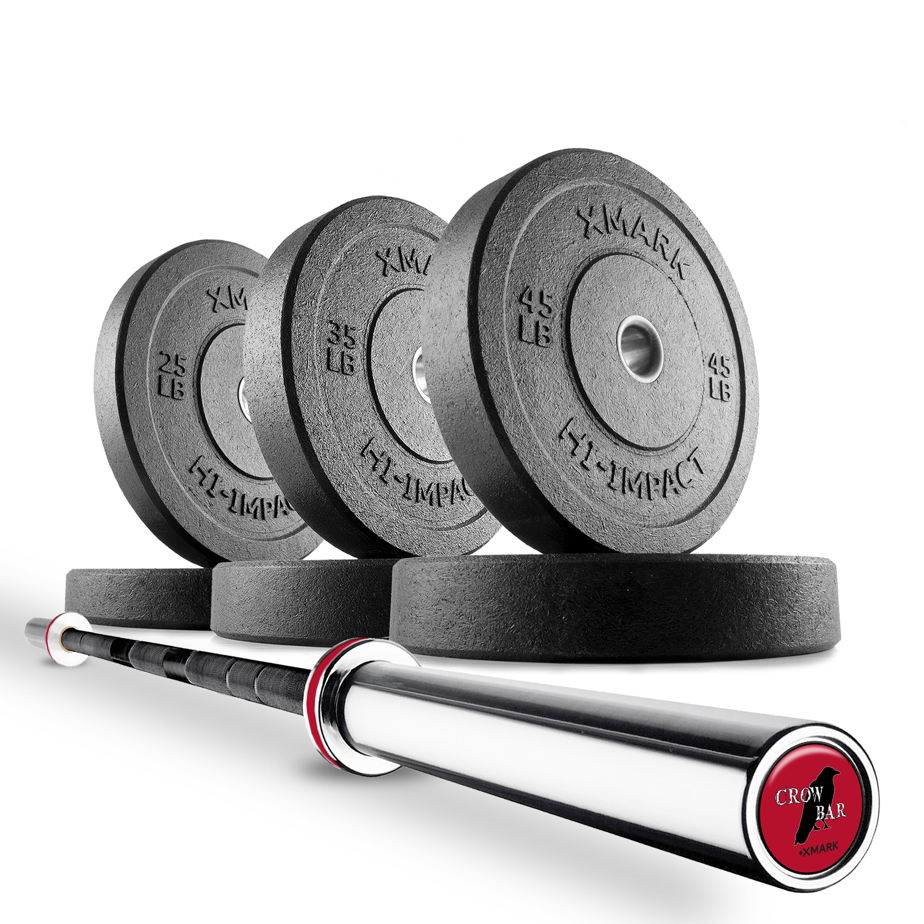 bumper weight set with bar